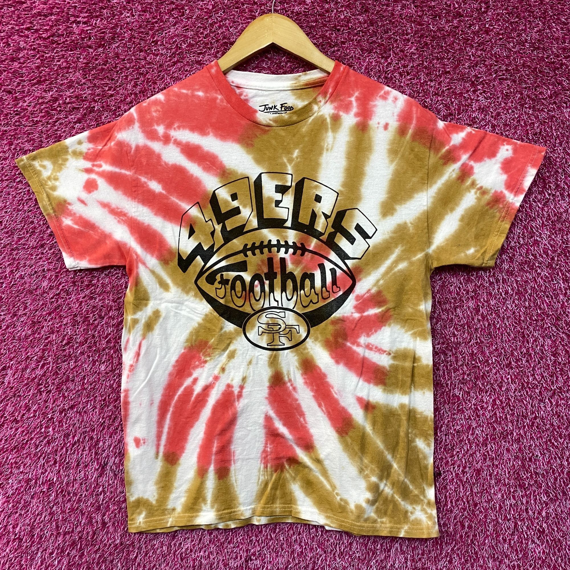 NFL San Francisco 49ers Football Tie-Dye T-Shirt Small Size US S / EU 44-46 / 1 - 1 Thumbnail