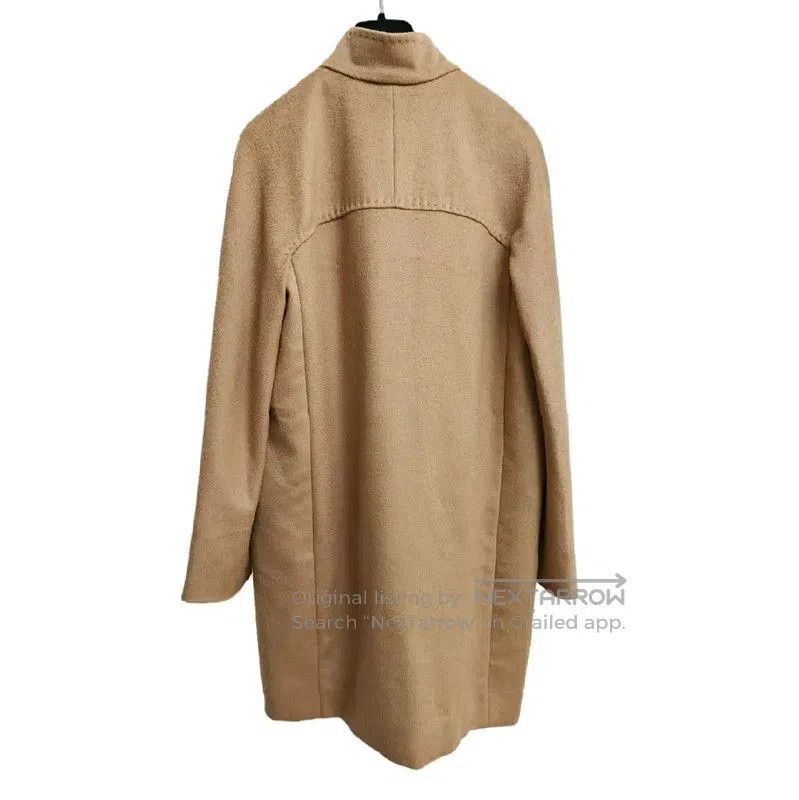 Max Mara MaxMara Beige Wool Mid-Length Coat for Women . Size S / US 4 / IT 40 - 6 Thumbnail