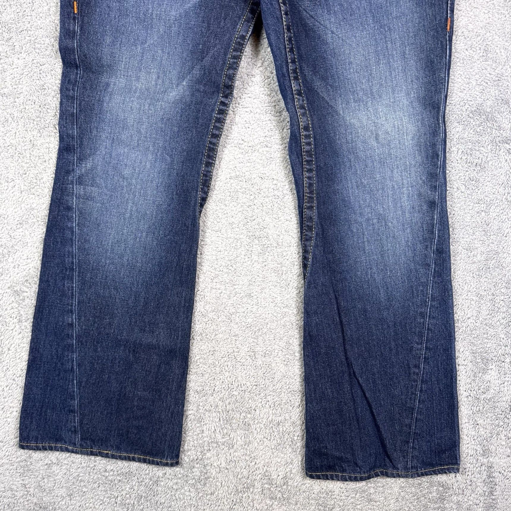 True Religion VINTAGE True Religion Jeans Mens 36x31 Bootcut Denim 5-Pocket Logo USA Made Relaxed 80s 90s Hip Hop Shirt? Size US 33 - 2 Thumbnail