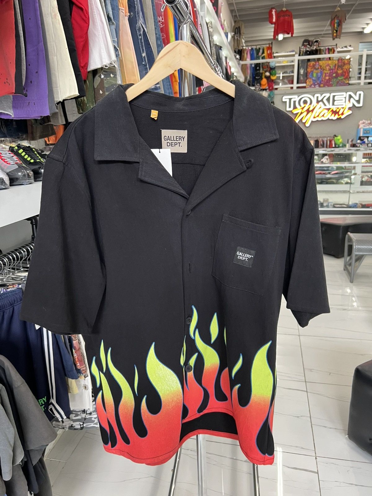 Gallery Dept. Parker Flame Shirt Size US XXL / EU 58 / 5 - 1 Thumbnail