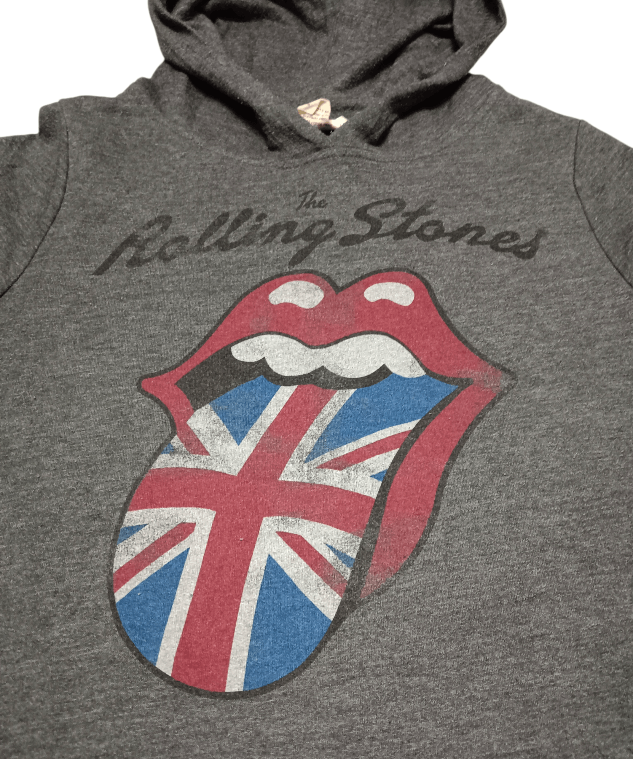 The Rolling Stones Vintage Y2K Rolling Stones Long Hoodie Dress Size M / US 6-8 / IT 42-44 - 4 Thumbnail