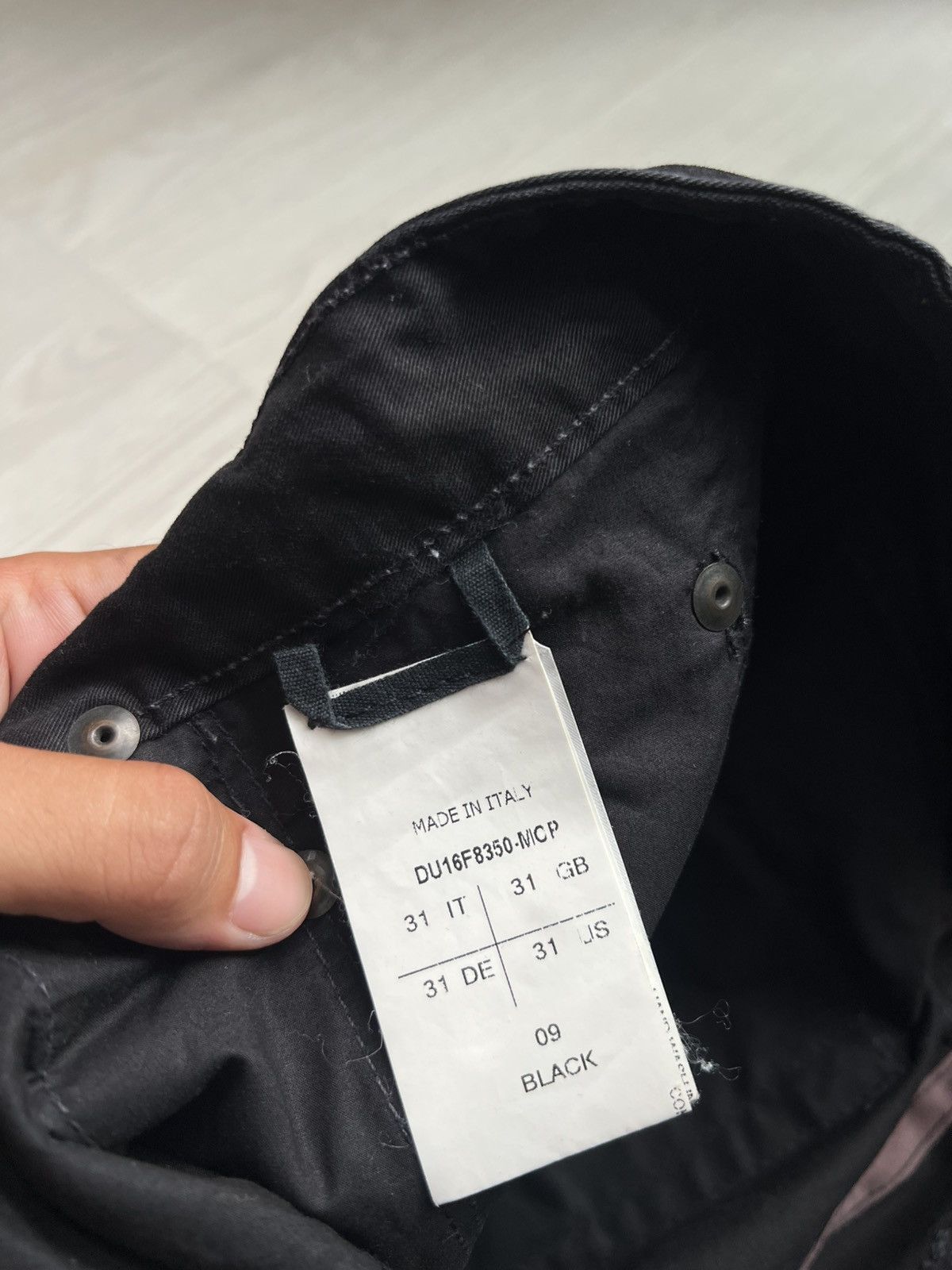 Rick Owens Rick Owens Detroit Cut Jeans Size US 31 - 7 Thumbnail