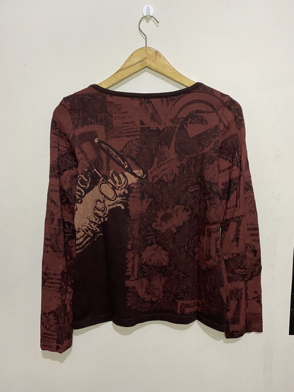 If Six Was Nine × Japanese Brand × Le Grande Bleu (L.G.B.) Vintage All Over Print Art Loong Sleeve Japanese Style Size L / US 10 / IT 46 - 4 Thumbnail