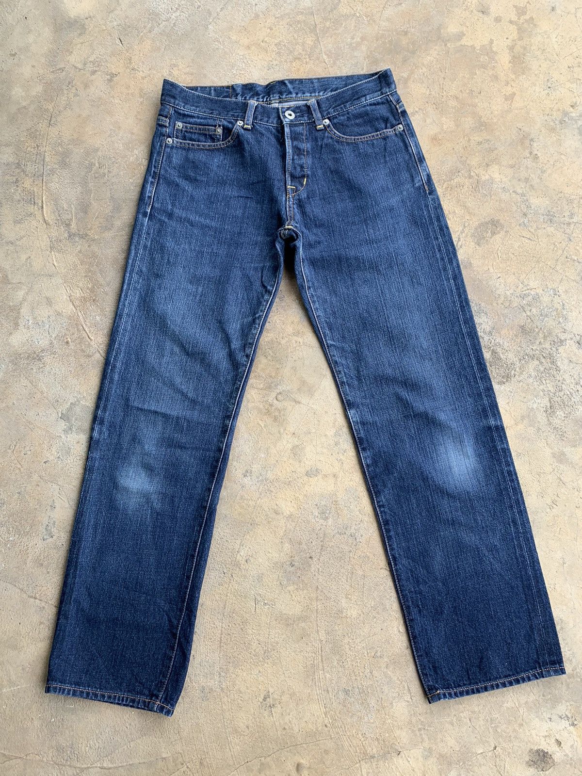 Japanese Brand Nimes De Bleu Selvedge denim Size US 29 - 1 Thumbnail