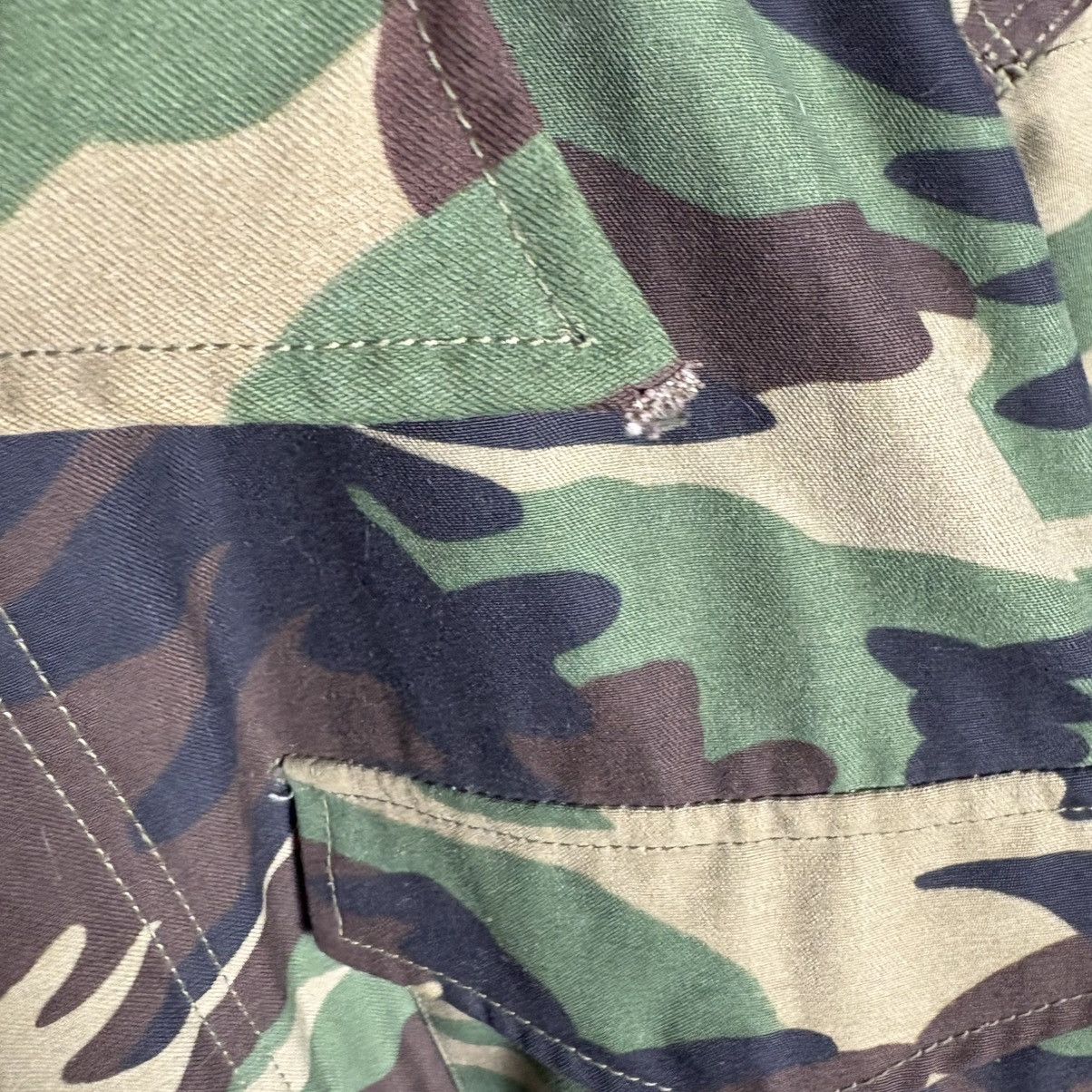 Vintage Vintage 80s Military Army Camo Parka Jacket / 70s Size US M / EU 48-50 / 2 - 6 Thumbnail