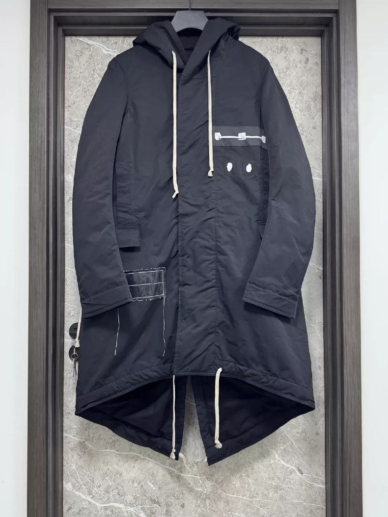 Rick Owens rick owens Fish-tail cotton jacket 2502-Nextarrow Size US S / EU 44-46 / 1 - 1 Thumbnail