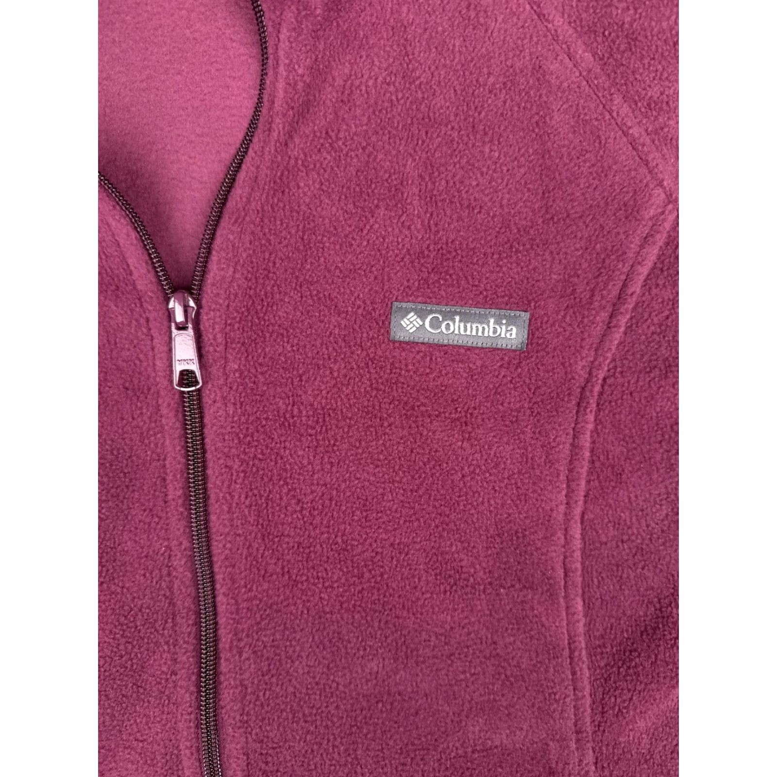 Pinko Columbia Jacket Womens XXL Pink Fleece Full Zip Pockets Outdoor Hiking Warm Size XXL / US 16-18 / IT 52-54 - 6 Thumbnail