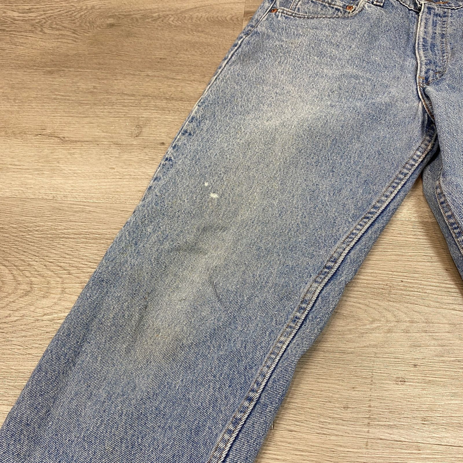 Levi's × Vintage VTG 80s Levi's 550 Tapered Made in USA Relaxed Jeans 32x31 Size US 32 / EU 48 - 10 Thumbnail