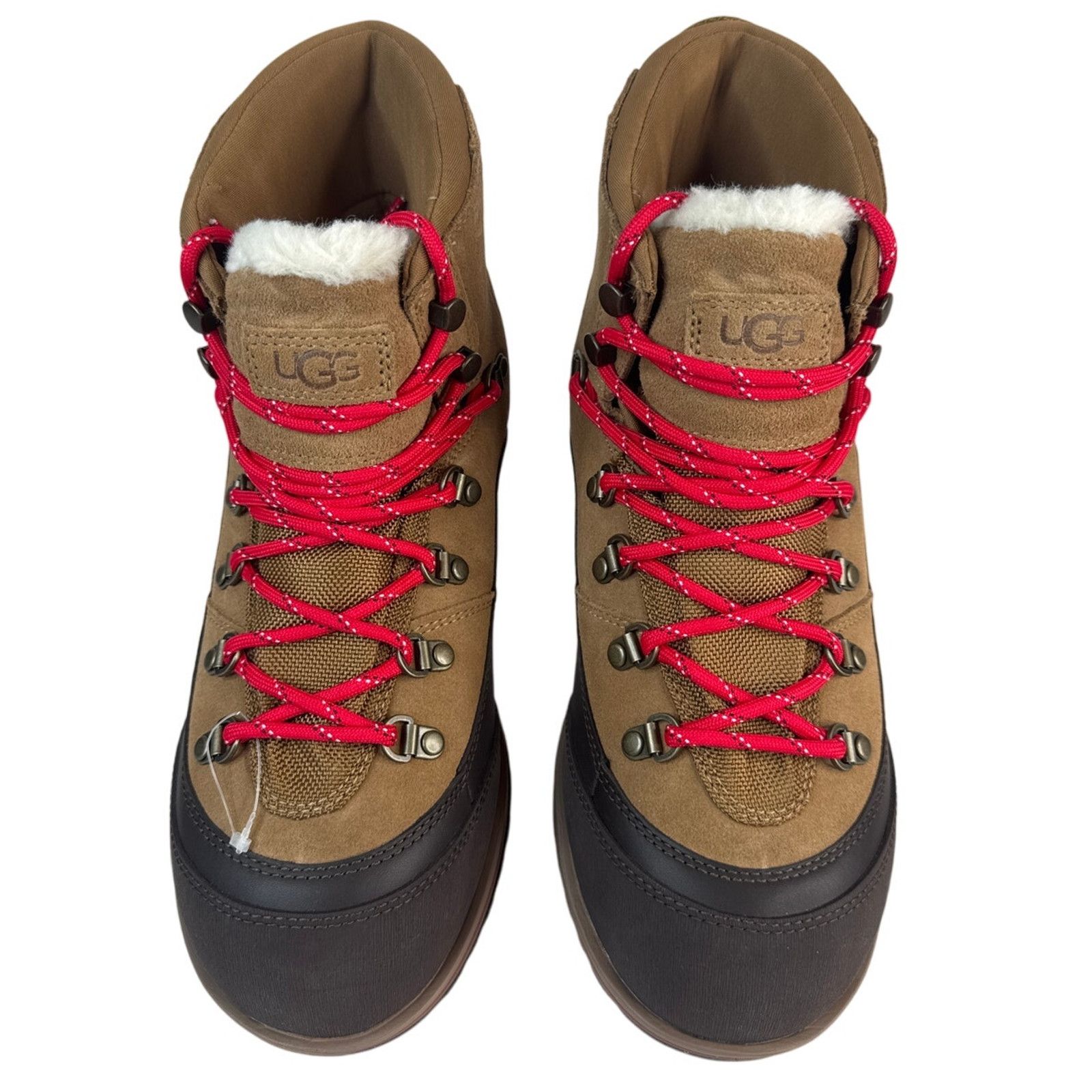 Ugg Ugg Bracken Lace Brown Chestnut Leather Waterproof Boots Size US 9 / IT 39 - 6 Thumbnail