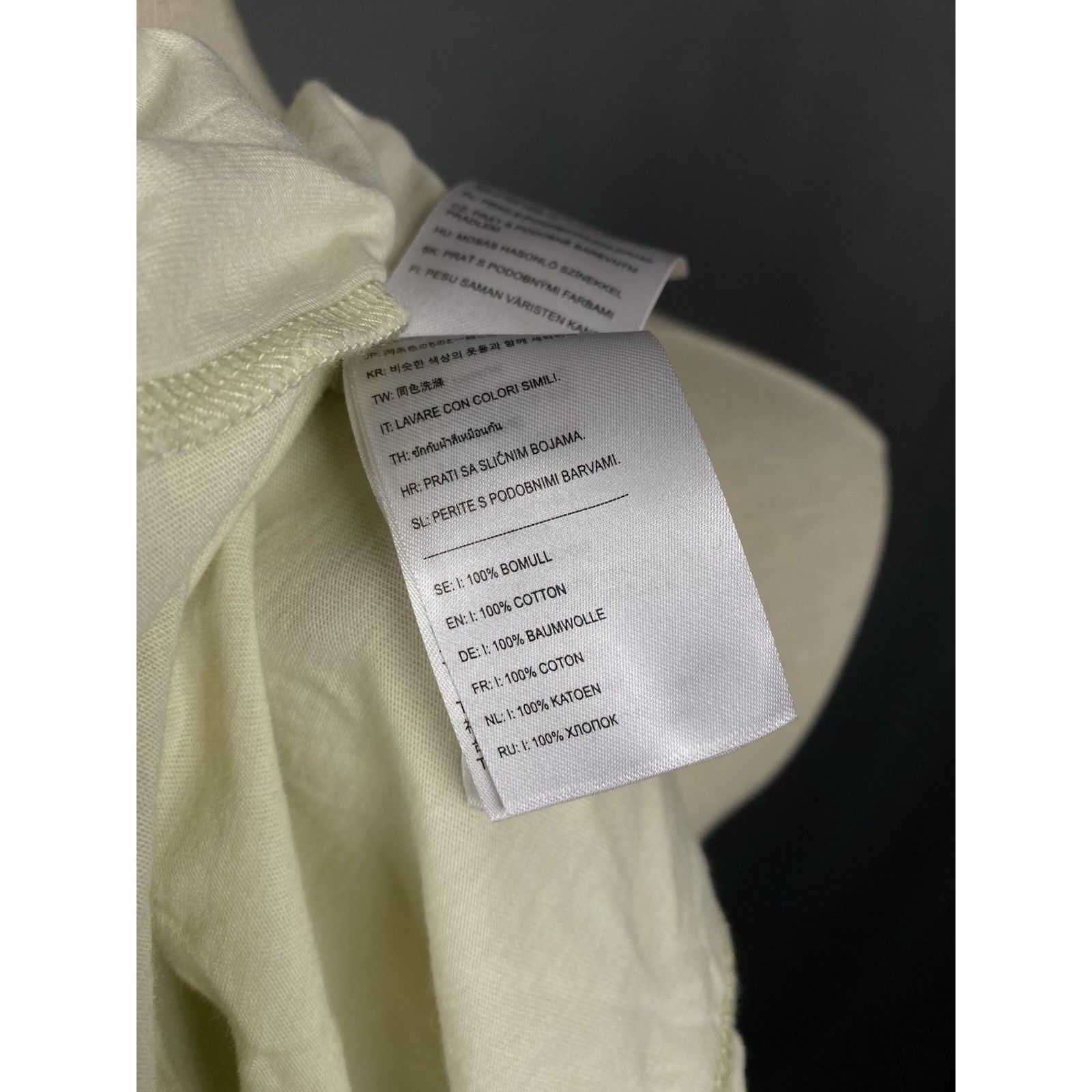 Fjallraven Fjallraven Big Logo Men's Beige T-Shirt Size M Size US M / EU 48-50 / 2 - 11 Thumbnail
