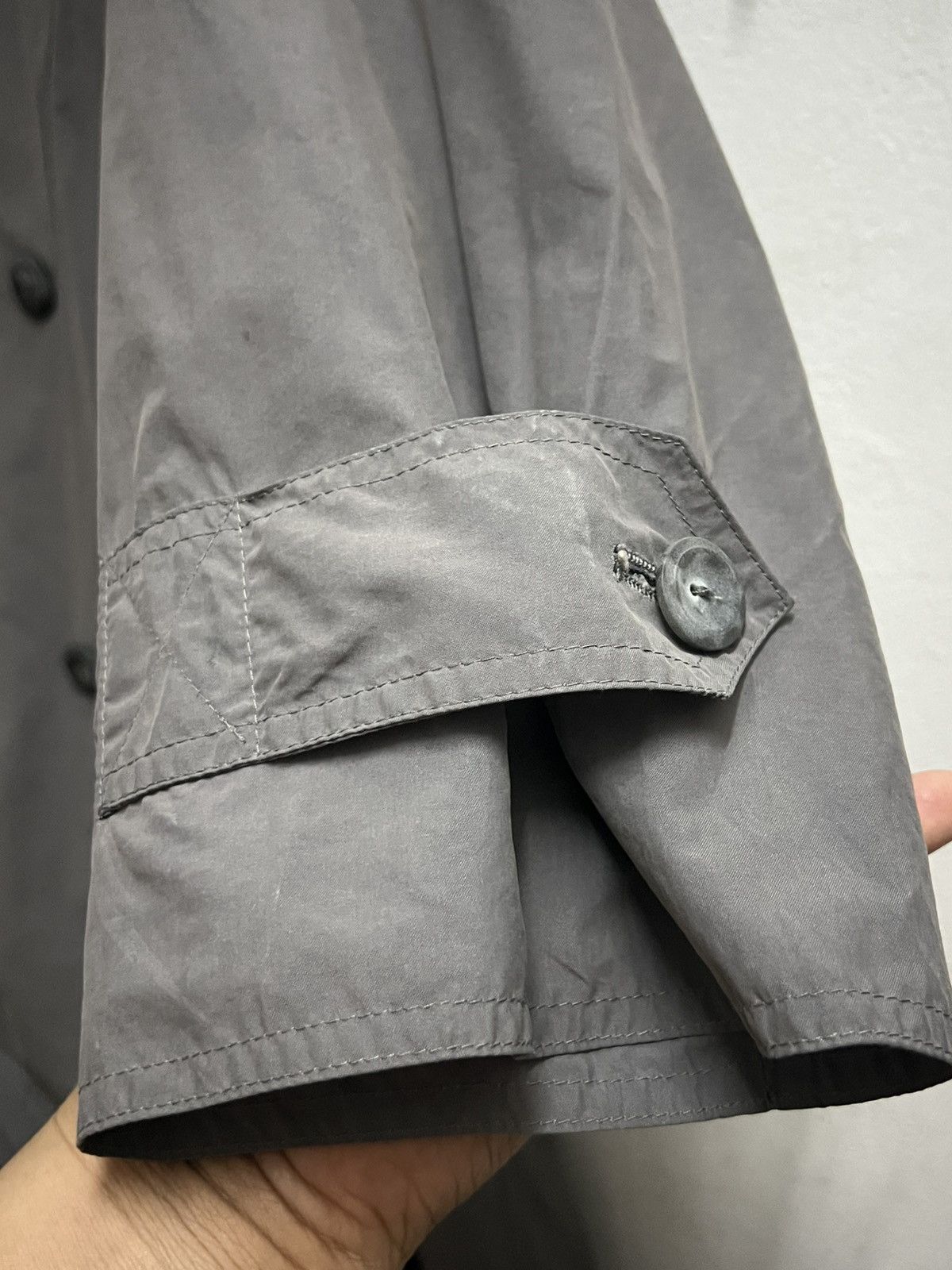 Vintage MAX MARA weekend line tranch coat rayon Size US L / EU 52-54 / 3 - 6 Thumbnail
