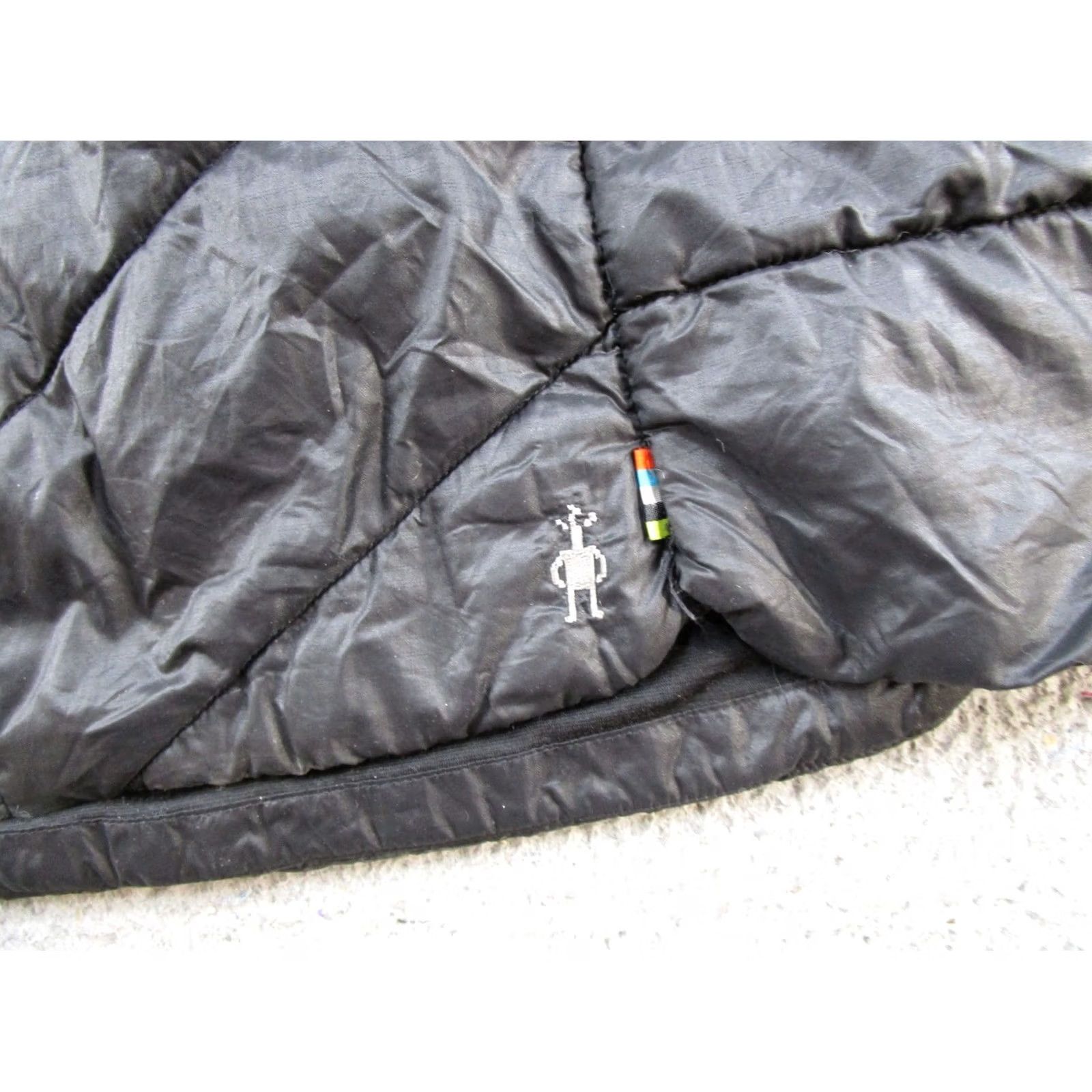 Smartwool SmartWool Jacket Women’s L Black Knit Puffer Insulated Lightweight Full Zip Quilted Logo Wool Blend Lining Casual Travel Outdoor 90s? Size L / US 10 / IT 46 - 2 Thumbnail