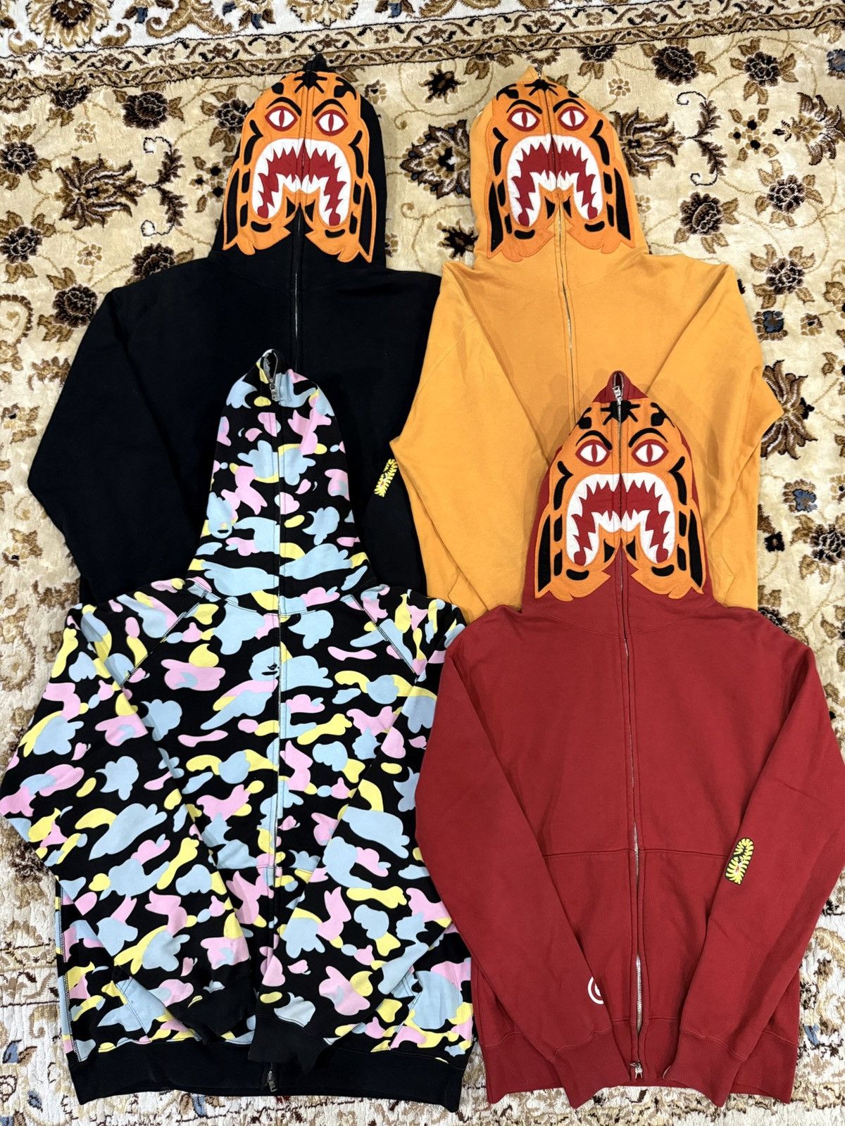 Bape Hoodie Sweatshirt A Bathing Ape Tiger Full Zipper Size US L / EU 52-54 / 3 - 18 Thumbnail