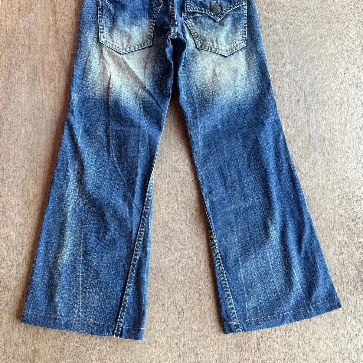 Jean LOLITA JEANS JAPAN WIDE LEG MUDWASH BAGGY DENIM PANTS SIZE M Size US 31 - 18 Thumbnail
