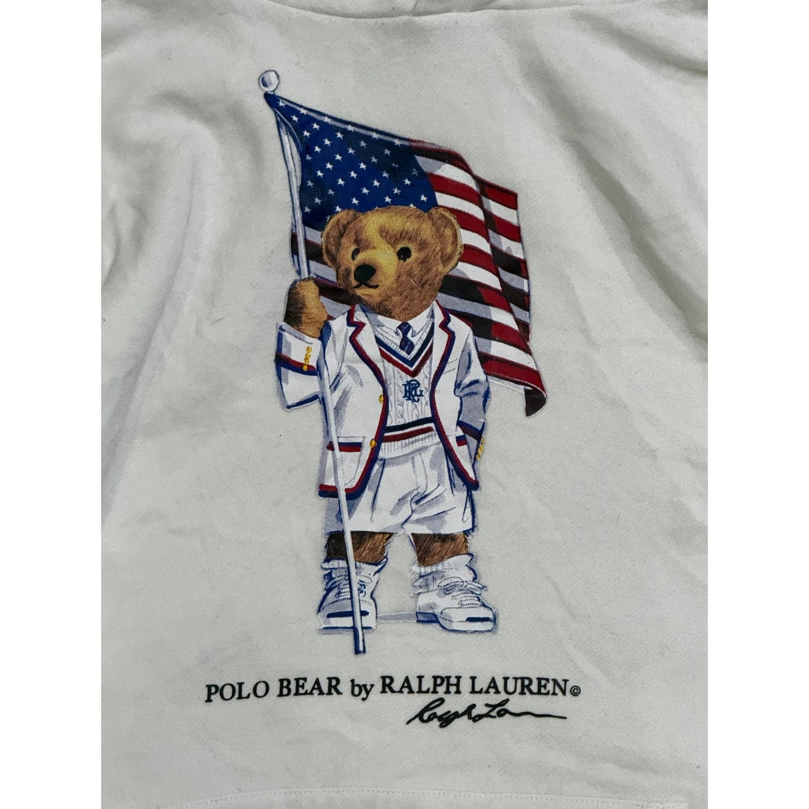 Polo Ralph Lauren Polo Ralph Lauren Team USA Polo Bear Hoodie Size XS Size US XS / EU 42 / 0 - 2 Thumbnail