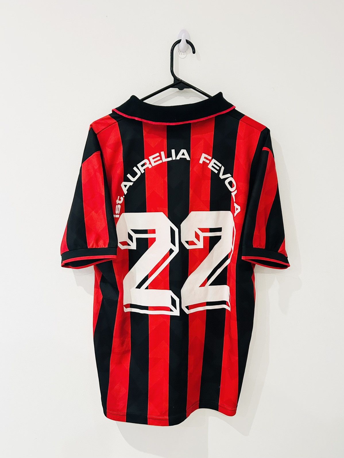 Lotto Sport × Vintage Ac milan 1994/95 home jersey Size US L / EU 52-54 / 3 - 2 Thumbnail