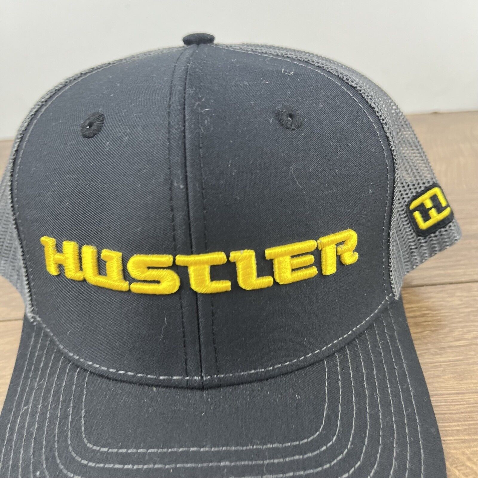 Other Hustler Snapback Hat Lazenby Equipment Black Adjustable Hat Size ONE SIZE - 7 Thumbnail