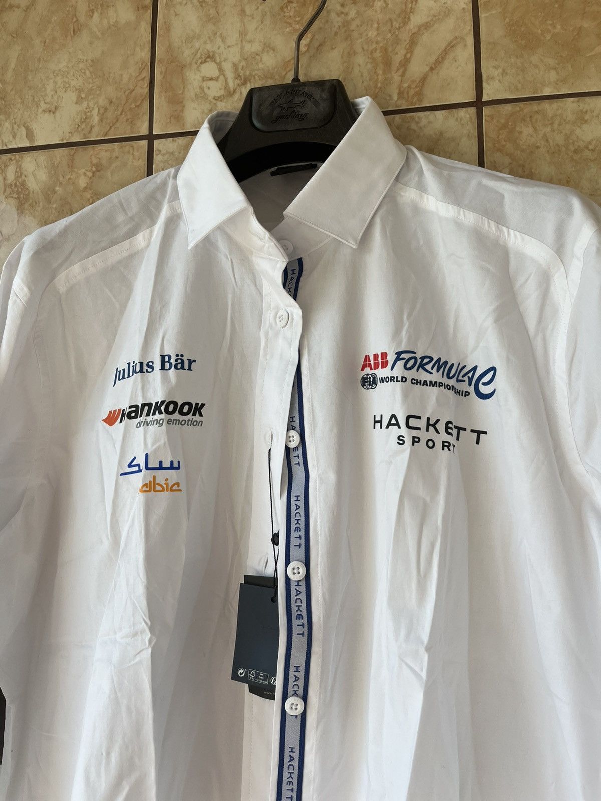Hackett Abb Formula E Hackett world championship shirt Size US L / EU 52-54 / 3 - 2 Thumbnail