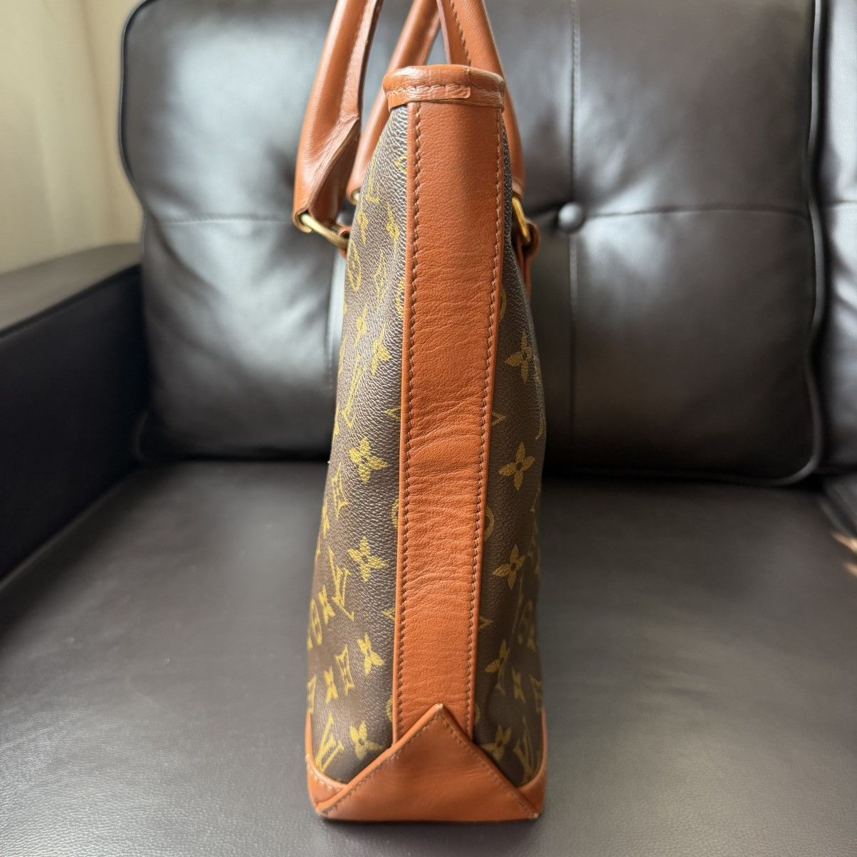 Louis Vuitton Louis Vuitton - Archive Monogram Sac Weekend PM Tote Bag Size ONE SIZE - 4 Thumbnail