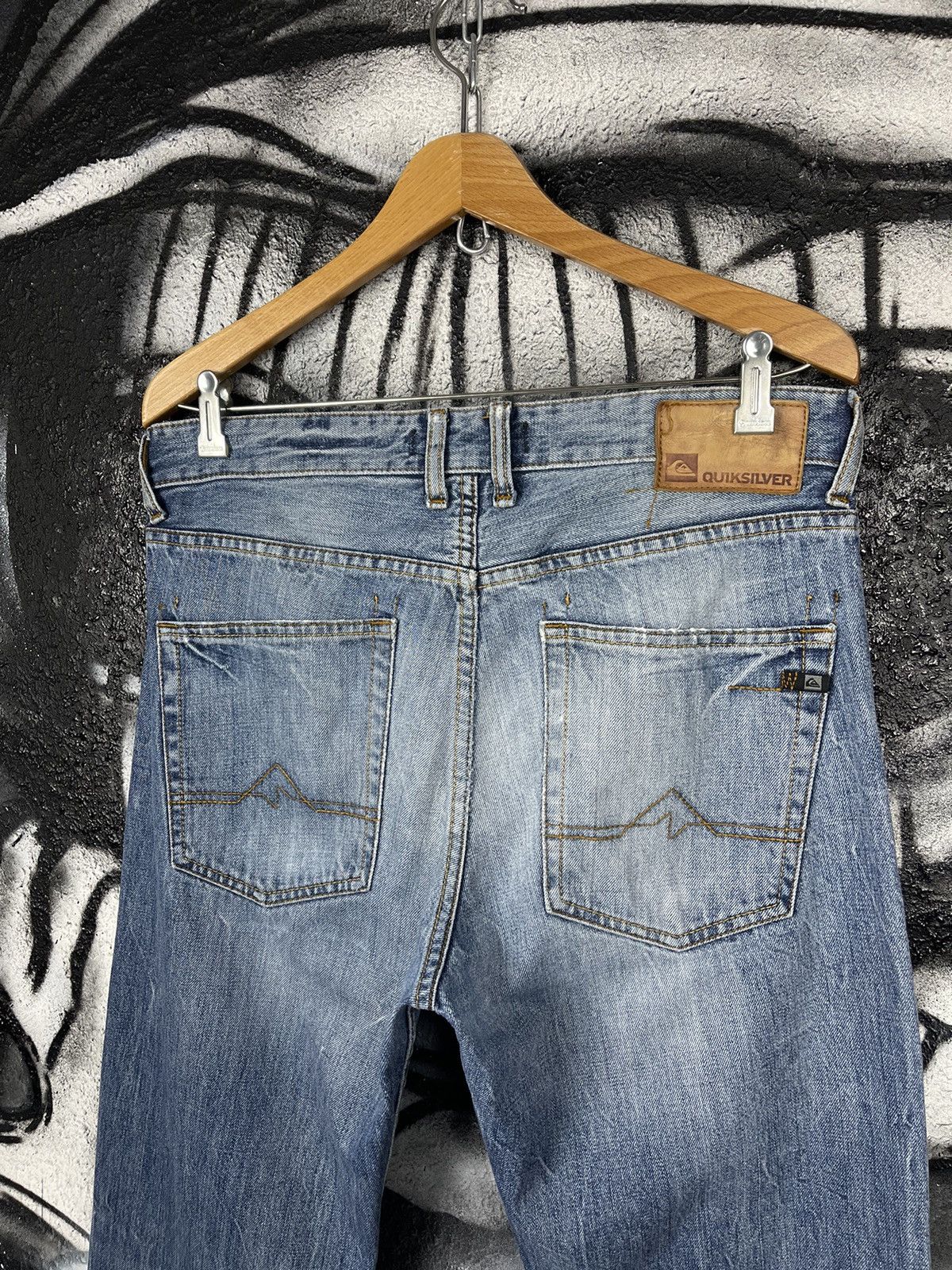 Quiksilver Quiksilver Y2K Relaxed Fit Vintage Denim Jeans Men’s Size 32 Size US 32 / EU 48 - 11 Thumbnail