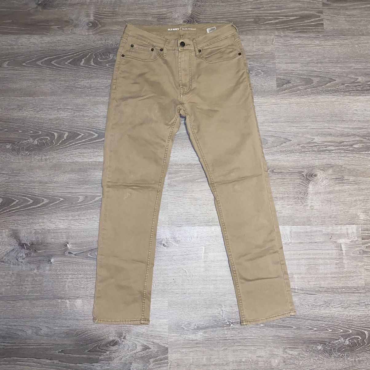 Old Navy Old Navy Slim Jeans In Tan Size US 30 / EU 46 - 1 Thumbnail