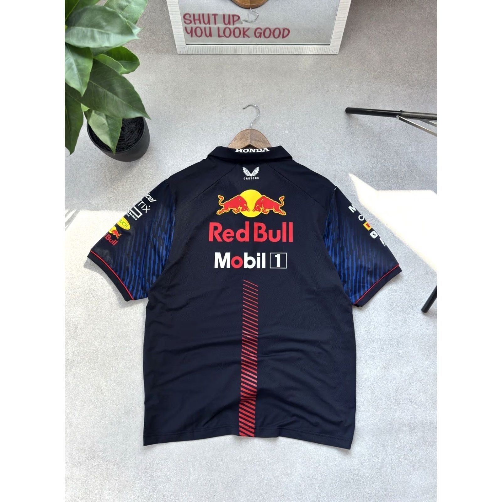 Castore Castore Red Bull Racing Polo Shirt 2XL Men Blue Jersey F1 Racing Car Sports Size US XXL / EU 58 / 5 - 4 Thumbnail