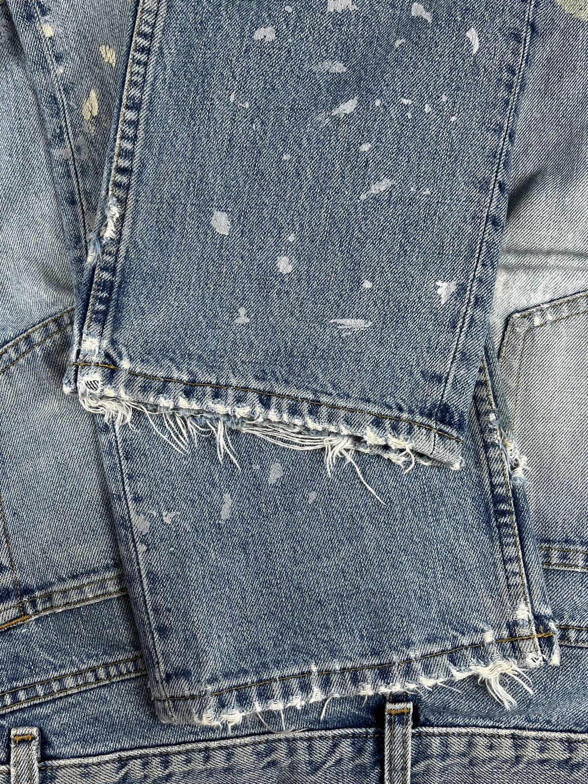 Helmut Lang SS98 Helmut Lang Vintage Faded Painter Denim Jeans Size US 31 - 10 Thumbnail