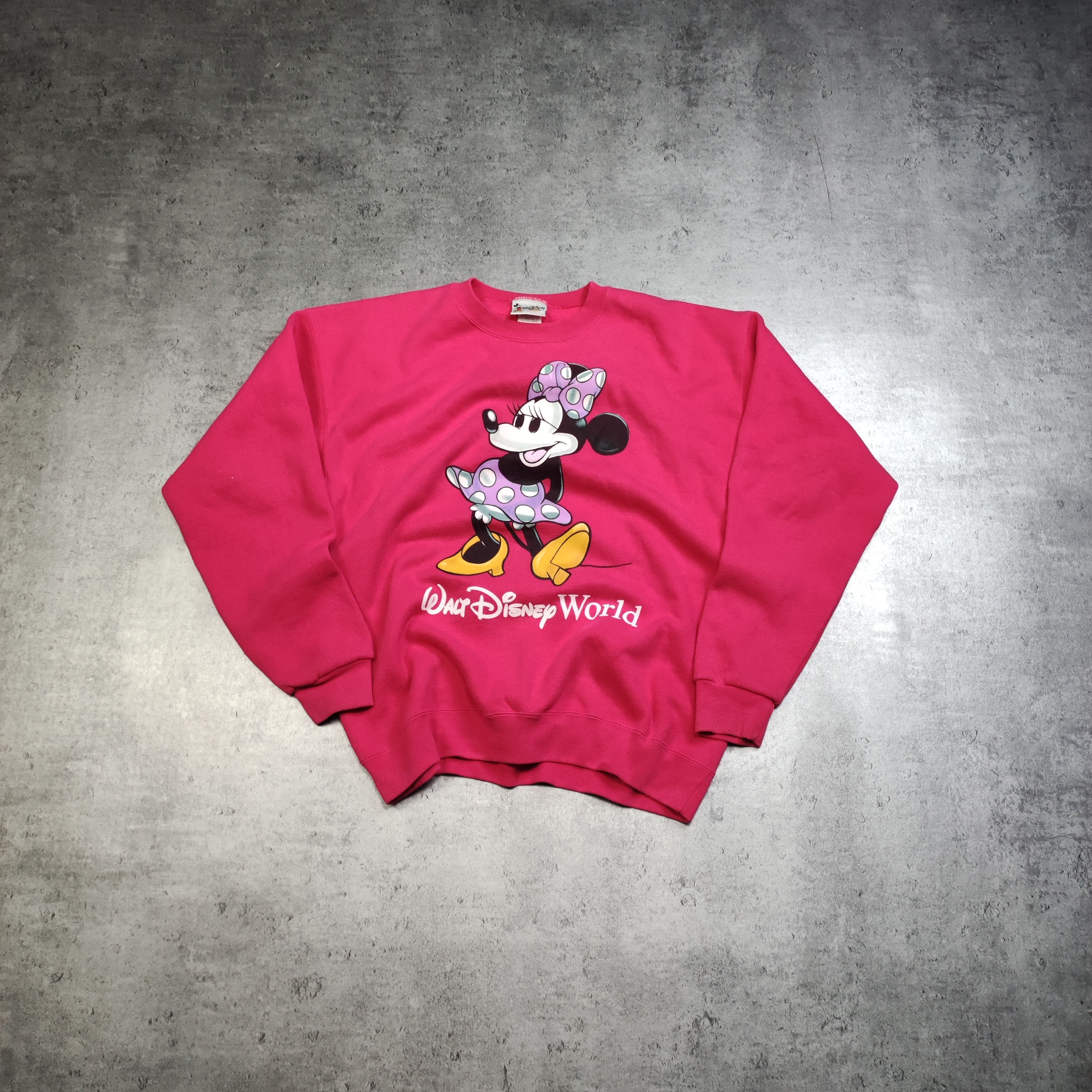 Vintage Disney 90s Mickey Mouse Made In The USA Sweatshirt Black