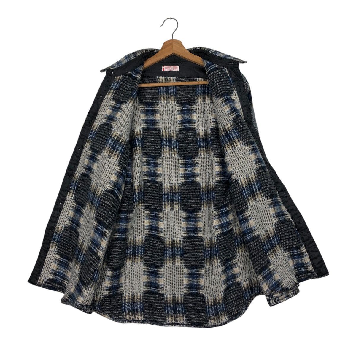 Japanese Brand 📌Vintage Shirt Jacket Tartan Design Neyries Wear Checked Size US L / EU 52-54 / 3 - 14 Thumbnail