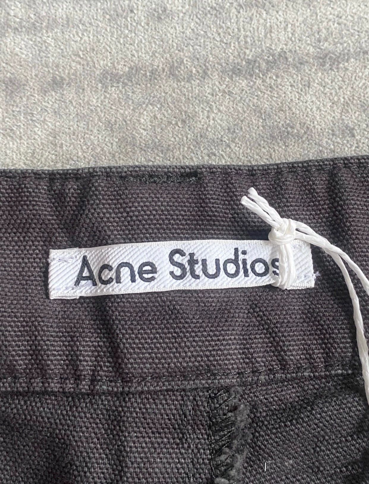 Acne Studios Acne Studios Washed Tie Flared Slant Cargo Pants Size 25" / US 0 / IT 36 - 5 Thumbnail