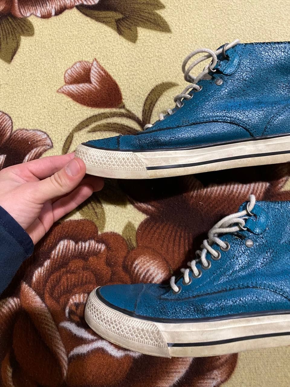 Diesel DIESEL Vintage High Sneakers Streetwear Denim Size US 7 / EU 40 - 3 Thumbnail