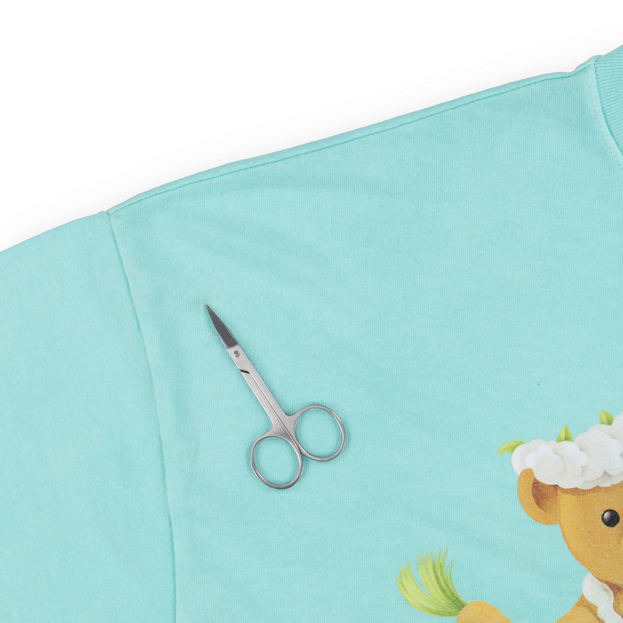 Palm Angels Turquoise Dancing Bears Logo Oversized T-Shirt Size US S / EU 44-46 / 1 - 7 Thumbnail
