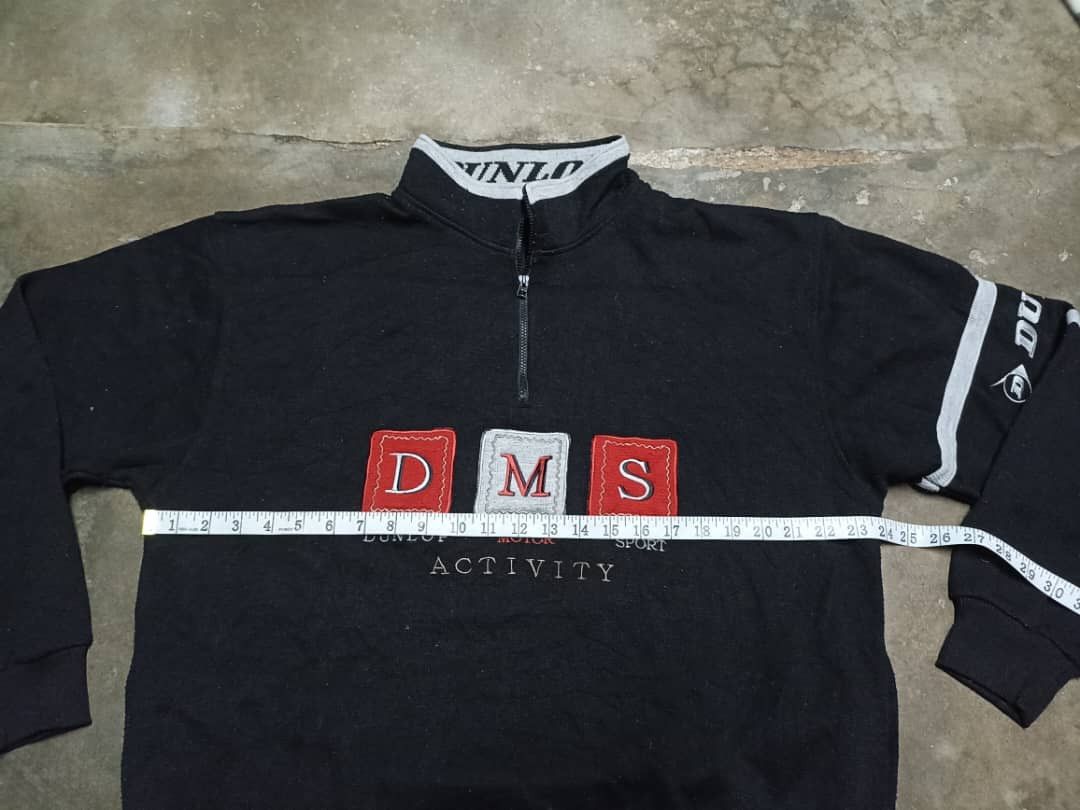 Dunlop × Japanese Brand DUNLOP Motor Sport Sweatshirt half zipper Size US L / EU 52-54 / 3 - 10 Thumbnail