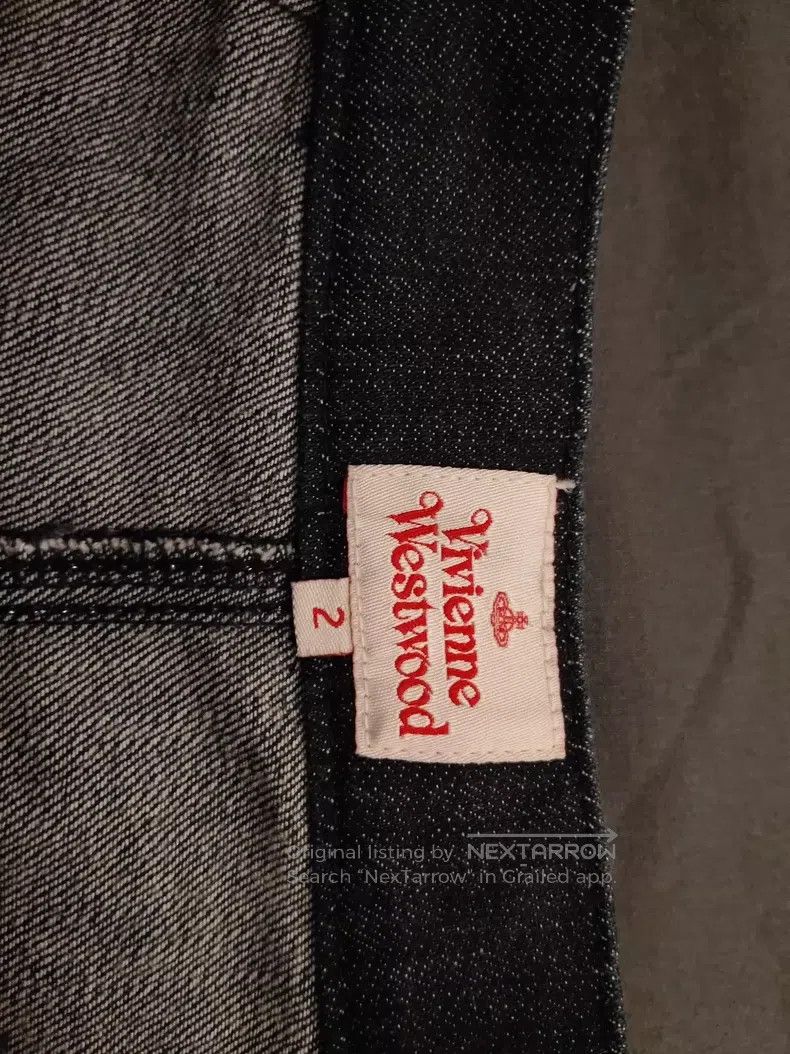 Vivienne Westwood vivienne westwood size 2 Japanese Made Saturn Embroidered D Size 24" / US 00 / IT 34 - 5 Thumbnail