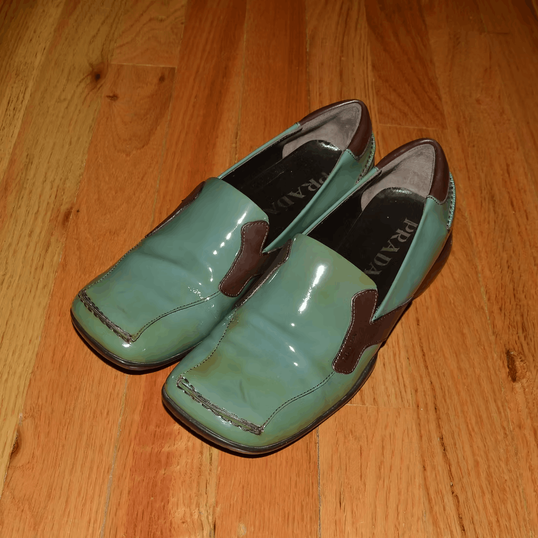 Prada c. 2000 Patent Leather Slip-On Shoes Size US 6.5 / IT 36.5 - 1 Thumbnail