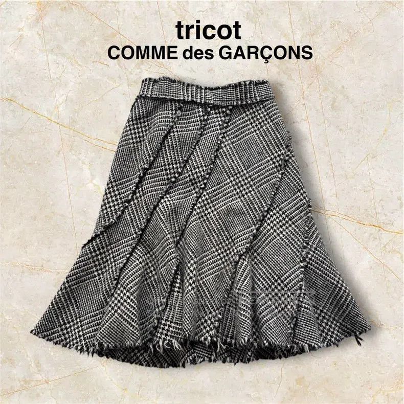 Comme des Garcons Comme des Garcons Size S Plaid Skirt Size 25" / US 0 / IT 36 - 1 Thumbnail