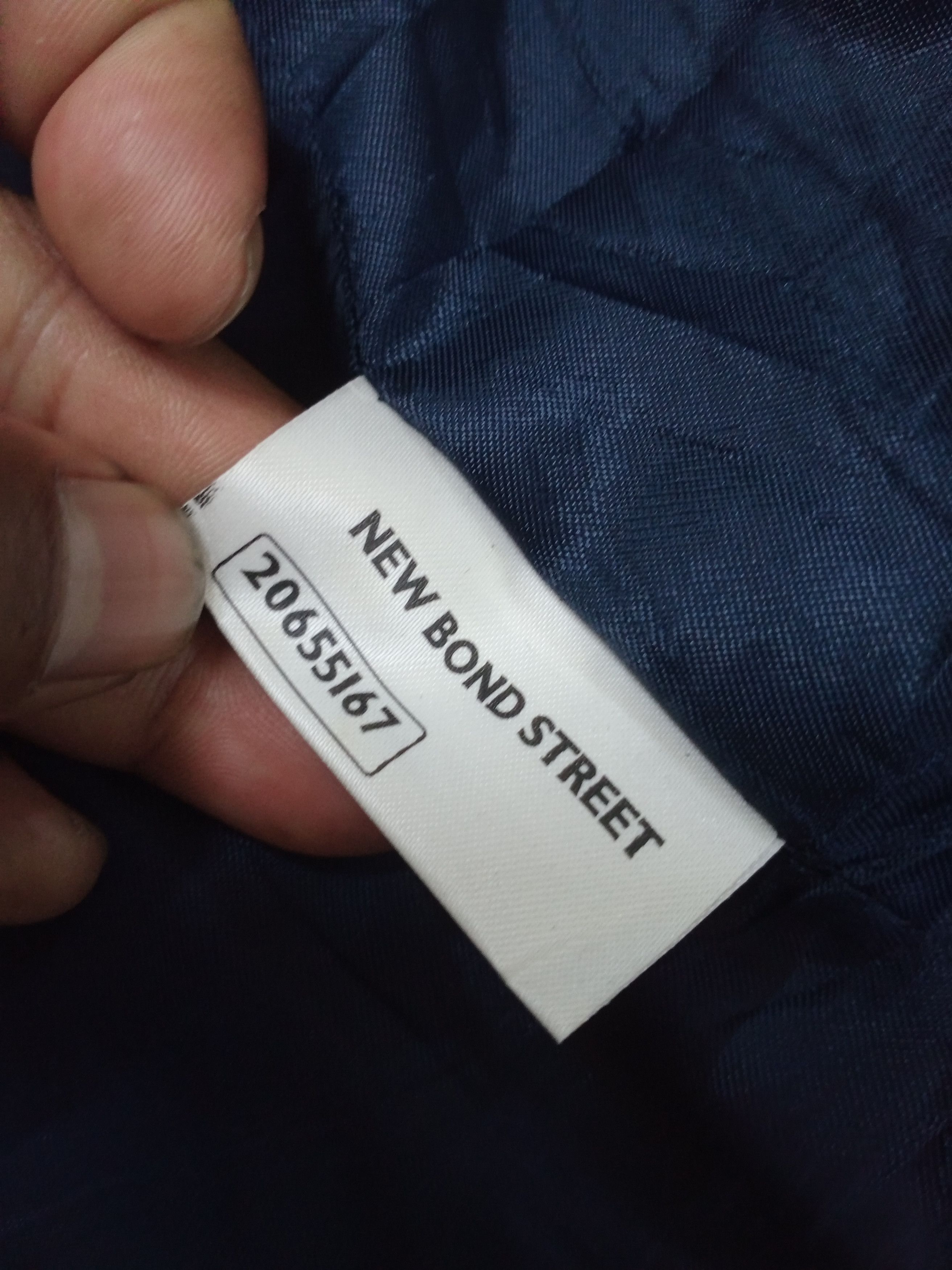 Other UK Vintage New Bond St. Wool Double Breasted Suit Jacket Size US L / EU 52-54 / 3 - 10 Thumbnail