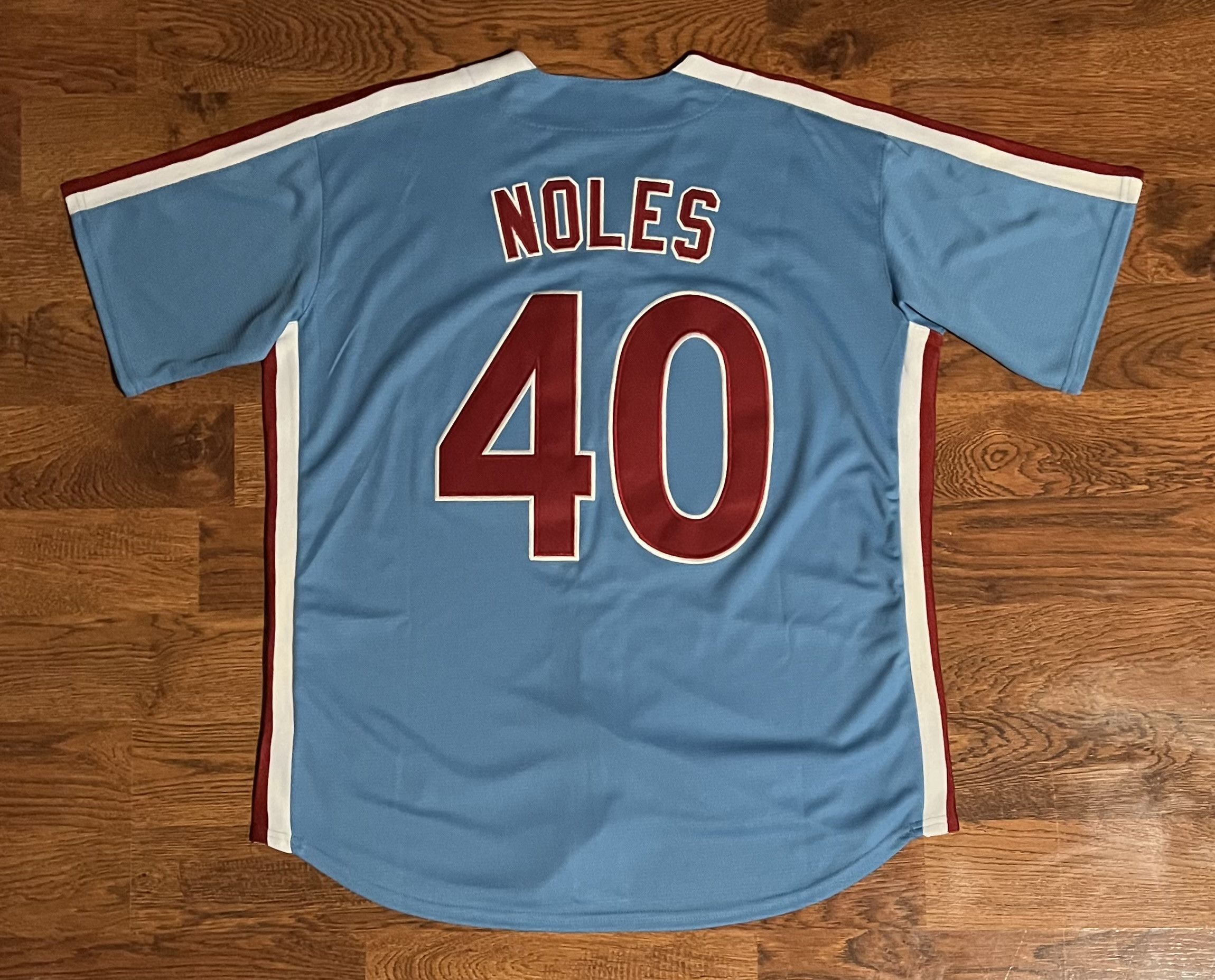 Nike Nike Cooperstown Philadelphia Phillies jersey Size US M / EU 48-50 / 2 - 2 Thumbnail