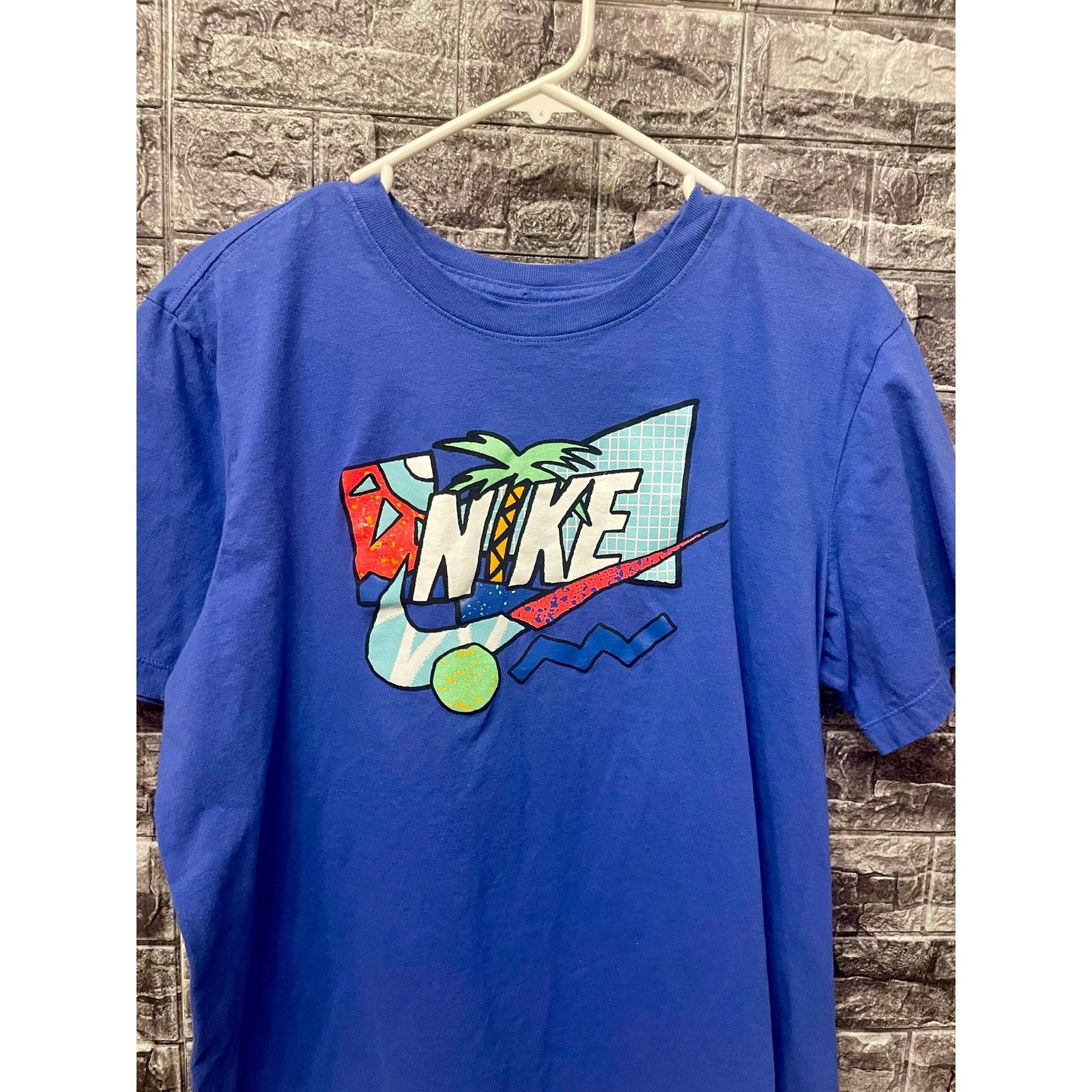 Nike Nike Futura Airman Palm Tree Spell Out Logo T Shirt Size L Size US L / EU 52-54 / 3 - 3 Thumbnail