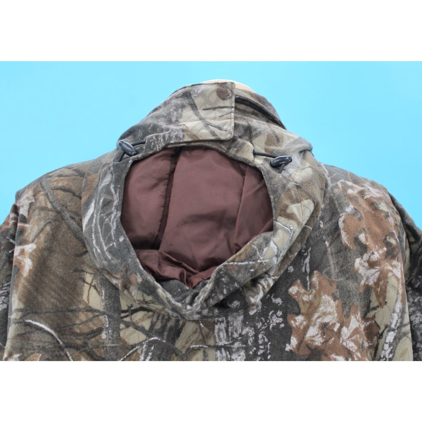 Vintage Hodgman Hunting Jacket Men’s VTG NOS 90s Fleece Camo Waterproof Sz L 1990s Brown"} Size US L / EU 52-54 / 3 - 6 Thumbnail