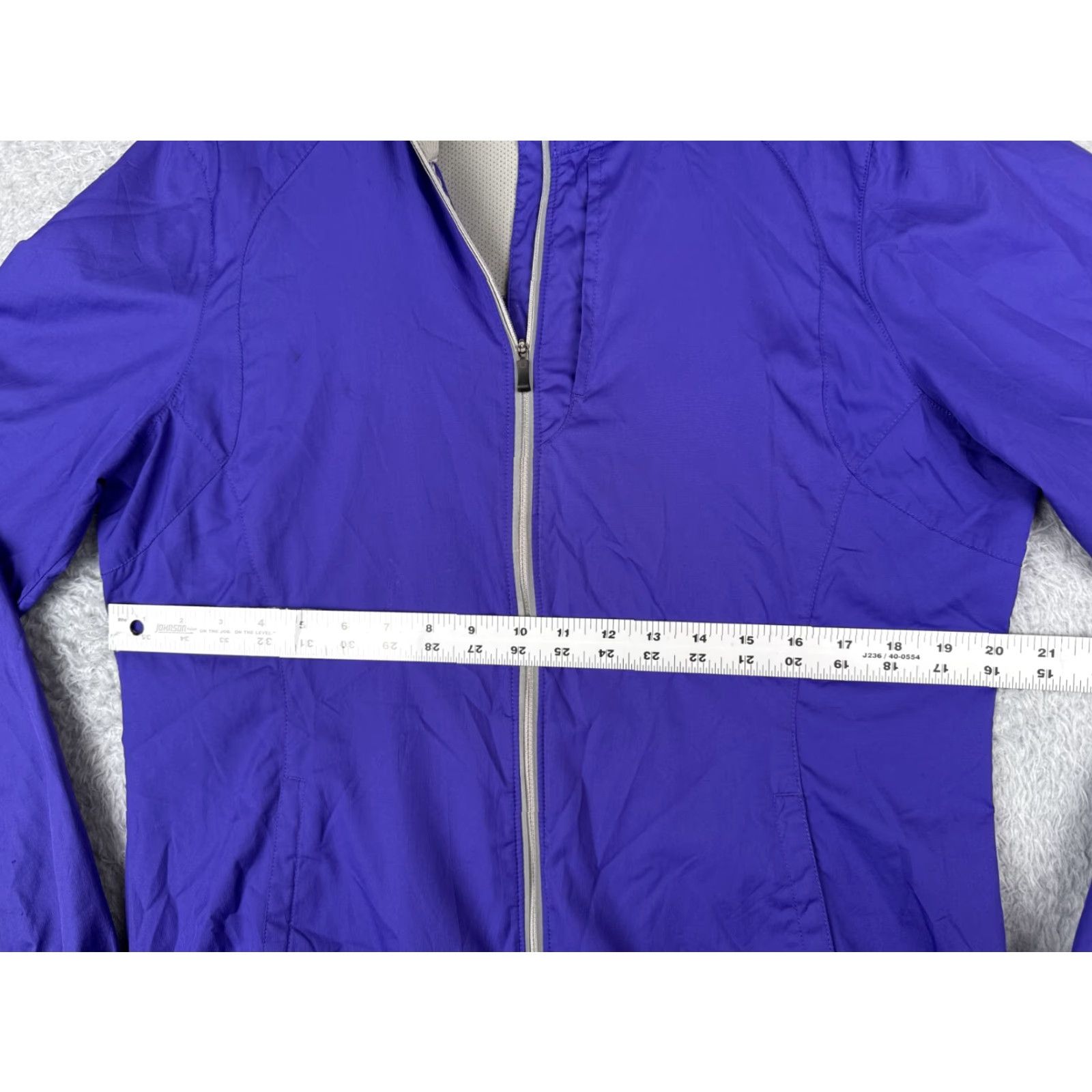 Vintage REI Jacket Women Large Purple Lightweight Windbreaker Full Zip Run Walk Size L / US 10 / IT 46 - 7 Thumbnail