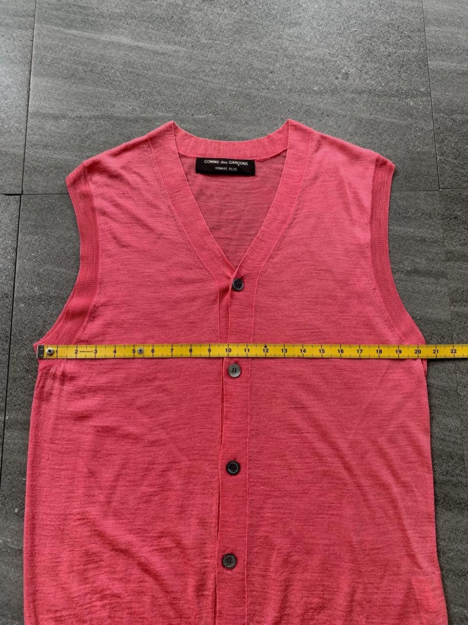 Comme des Garcons Homme Plus FREE TAX! 90s Knitted Vest Size US M / EU 48-50 / 2 - 11 Thumbnail