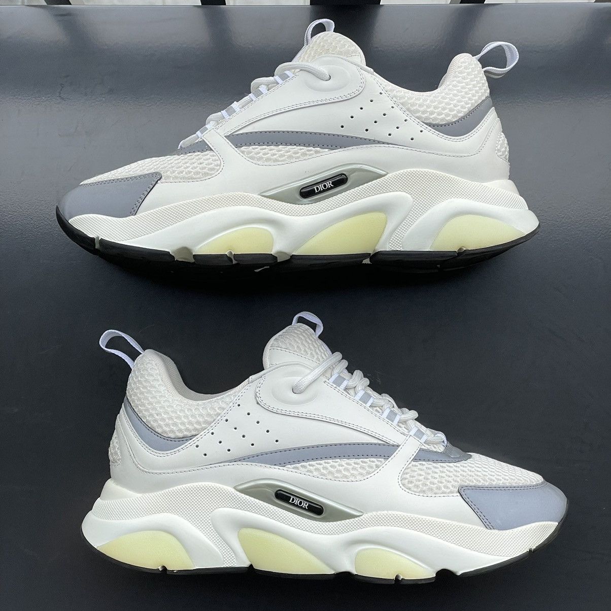 Dior Dior b22 white grey Size US 9 / EU 42 - 1 Thumbnail