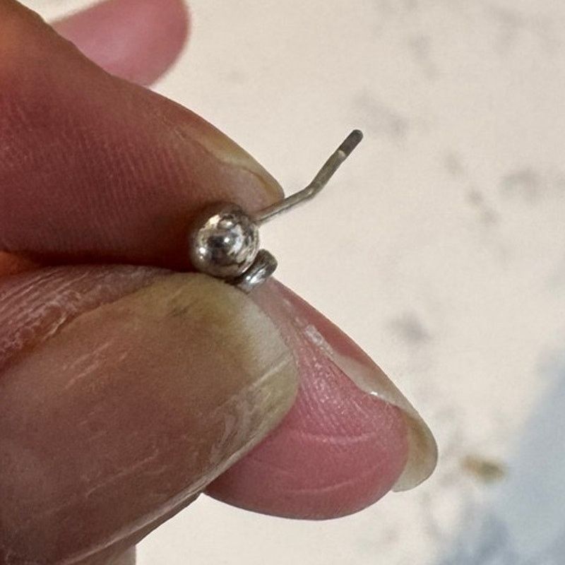 Other Native American silver opal drop earrings by Calvin Begay Size ONE SIZE - 14 Thumbnail