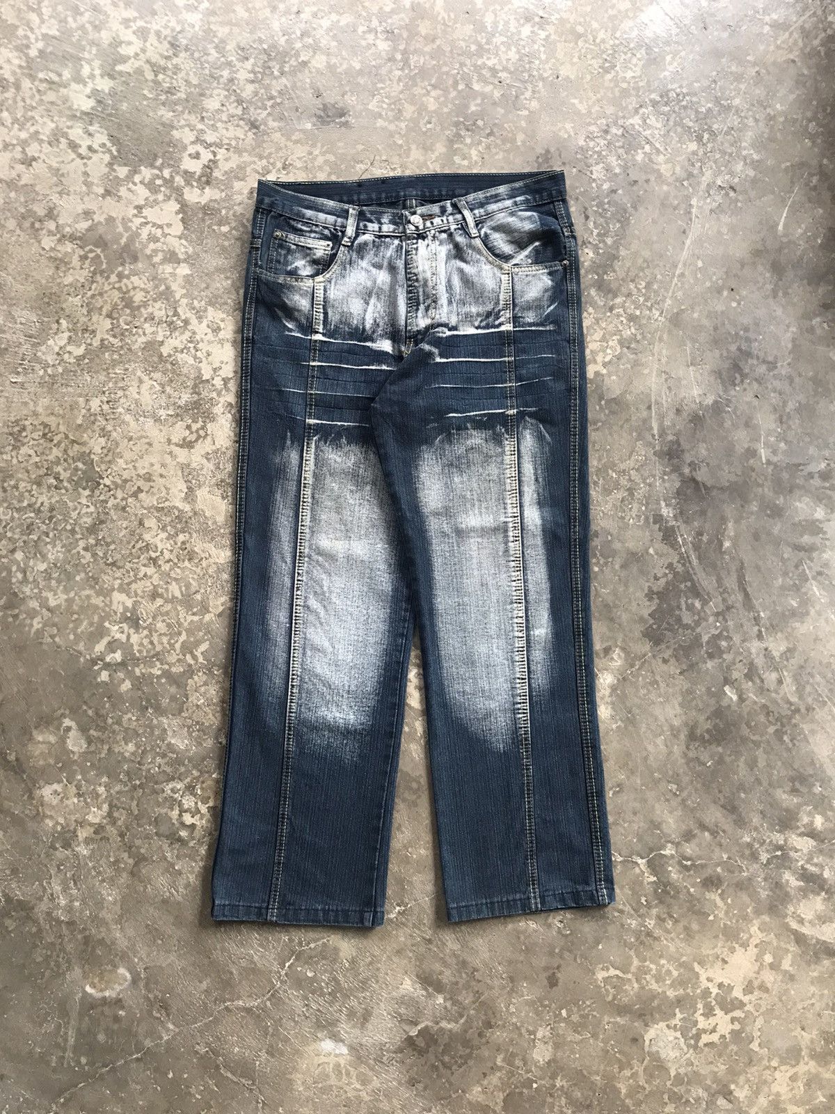 Japanese Brand Japanese brand mudwas tribal jeans Size US 34 / EU 50 - 1 Thumbnail