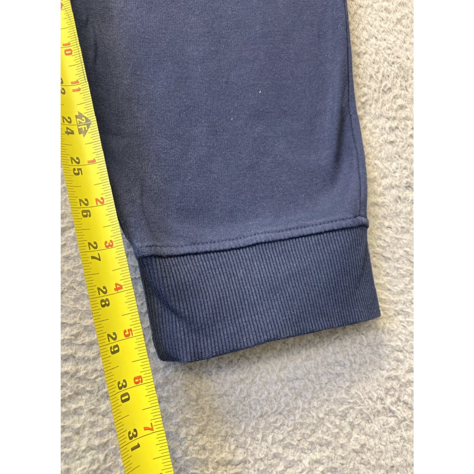Orvis Orvis Sweatpants Men XL Athletic Joggers Navy Blue Drawstring Pockets Tapered Inseam 30" Regular Fit Size US 36 / EU 52 - 4 Thumbnail