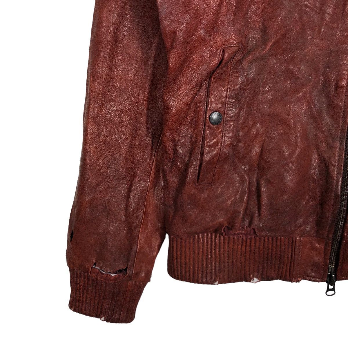 Avirex 🔥90’s VINTAGE GEUINE LEATHER BOMBER JACKET AVIREX USA Size US L / EU 52-54 / 3 - 4 Thumbnail