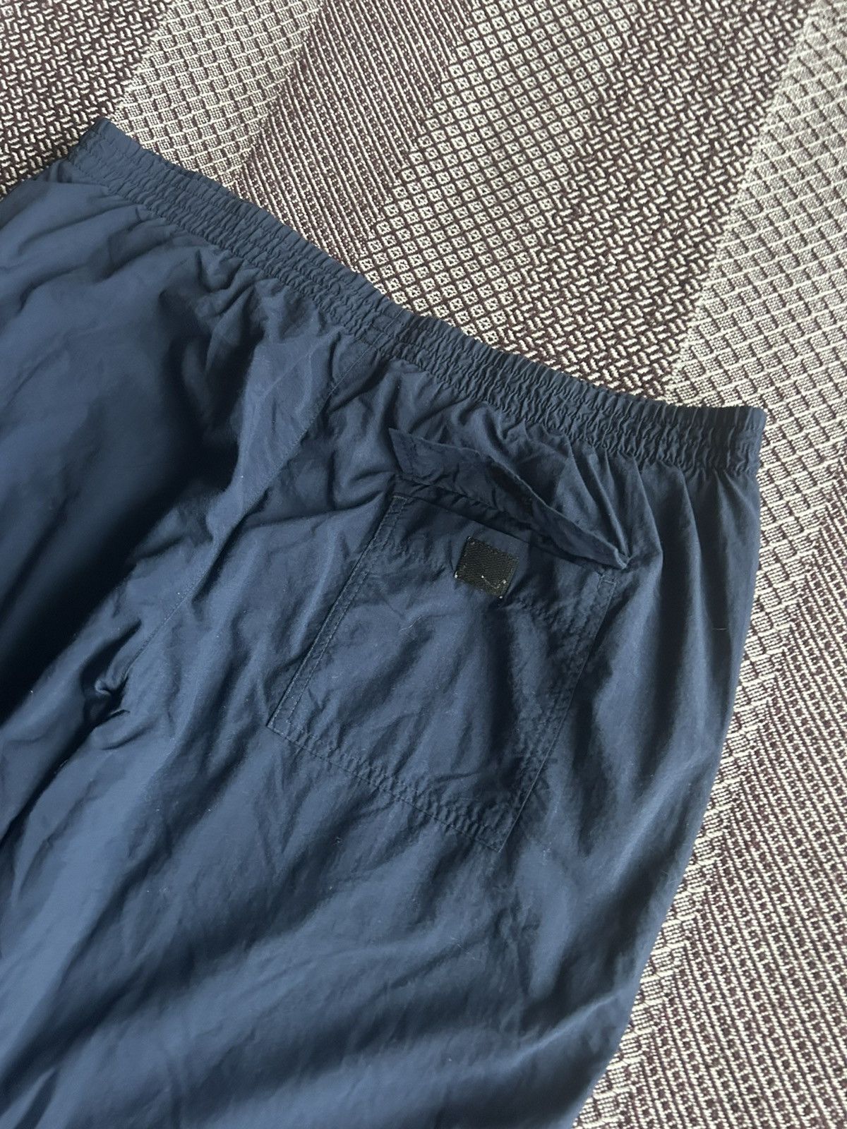 Nike Vintage 00s Nike Sportswear Mens Pants Blue Small Swoosh XL Size US 36 / EU 52 - 6 Thumbnail