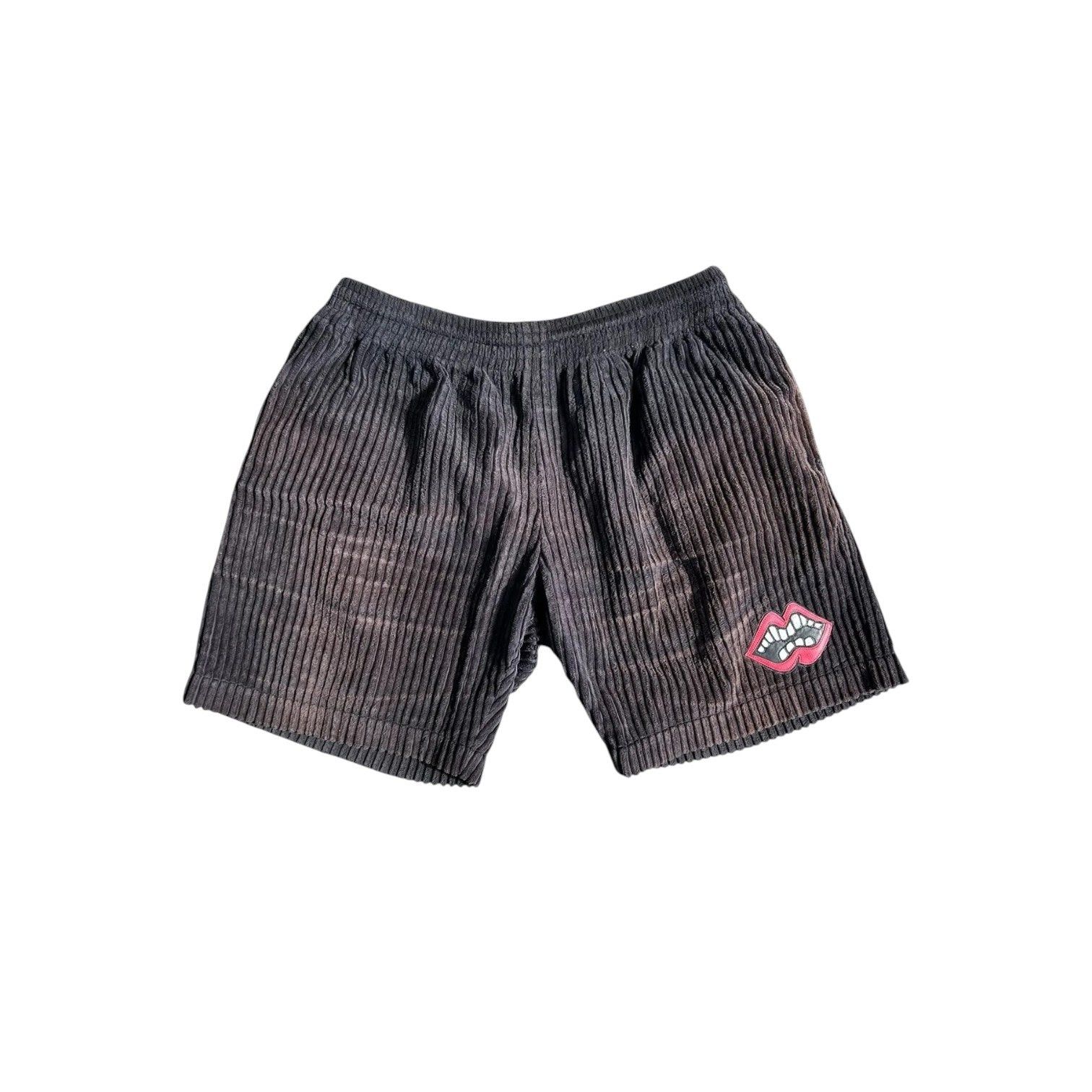 Chrome Hearts Matty Boy Chomper Corduroy Shorts Black Size US 34 / EU 50 - 1 Thumbnail