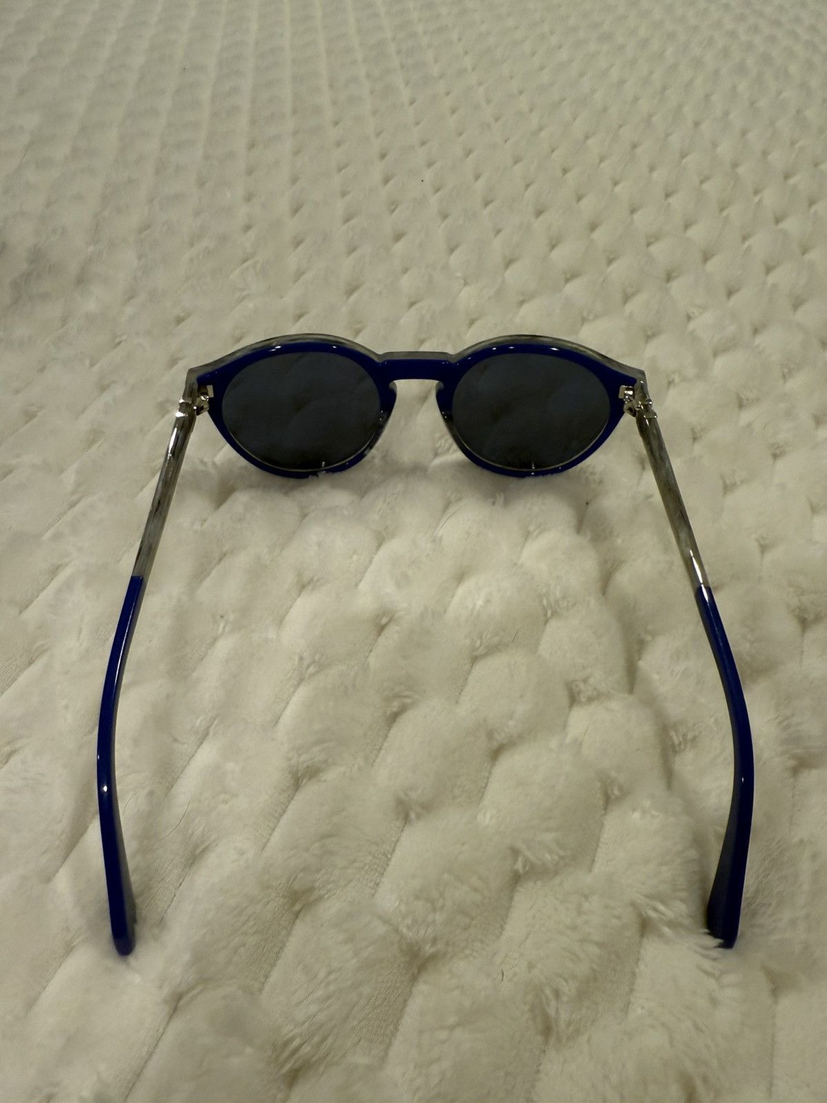 Louis Vuitton Louis Vuitton Blue Denver Sunglasses Size ONE SIZE - 5 Thumbnail